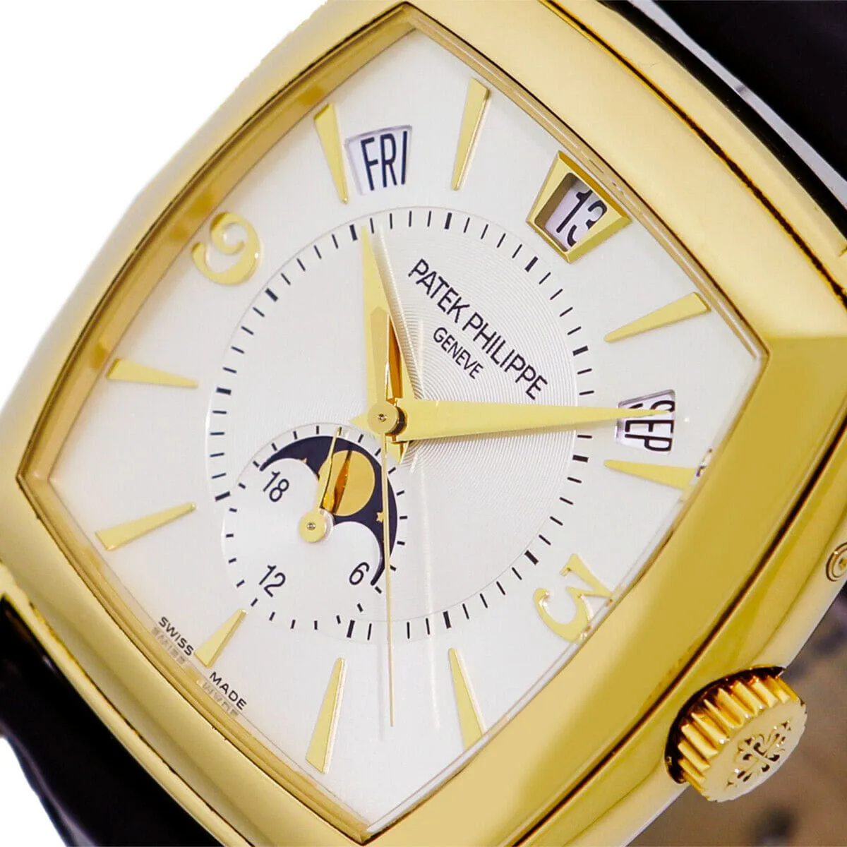 Patek Philippe Gondolo 5135J-001 38.5mm Yellow gold Silver 3