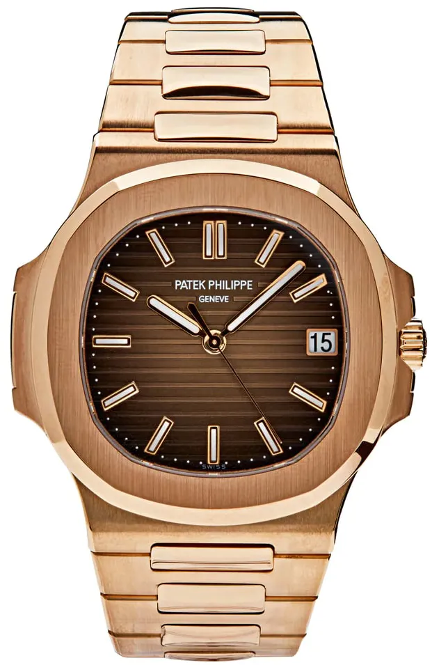 Patek Philippe Nautilus 5711/1R-001 40mm Rose gold Brown 1