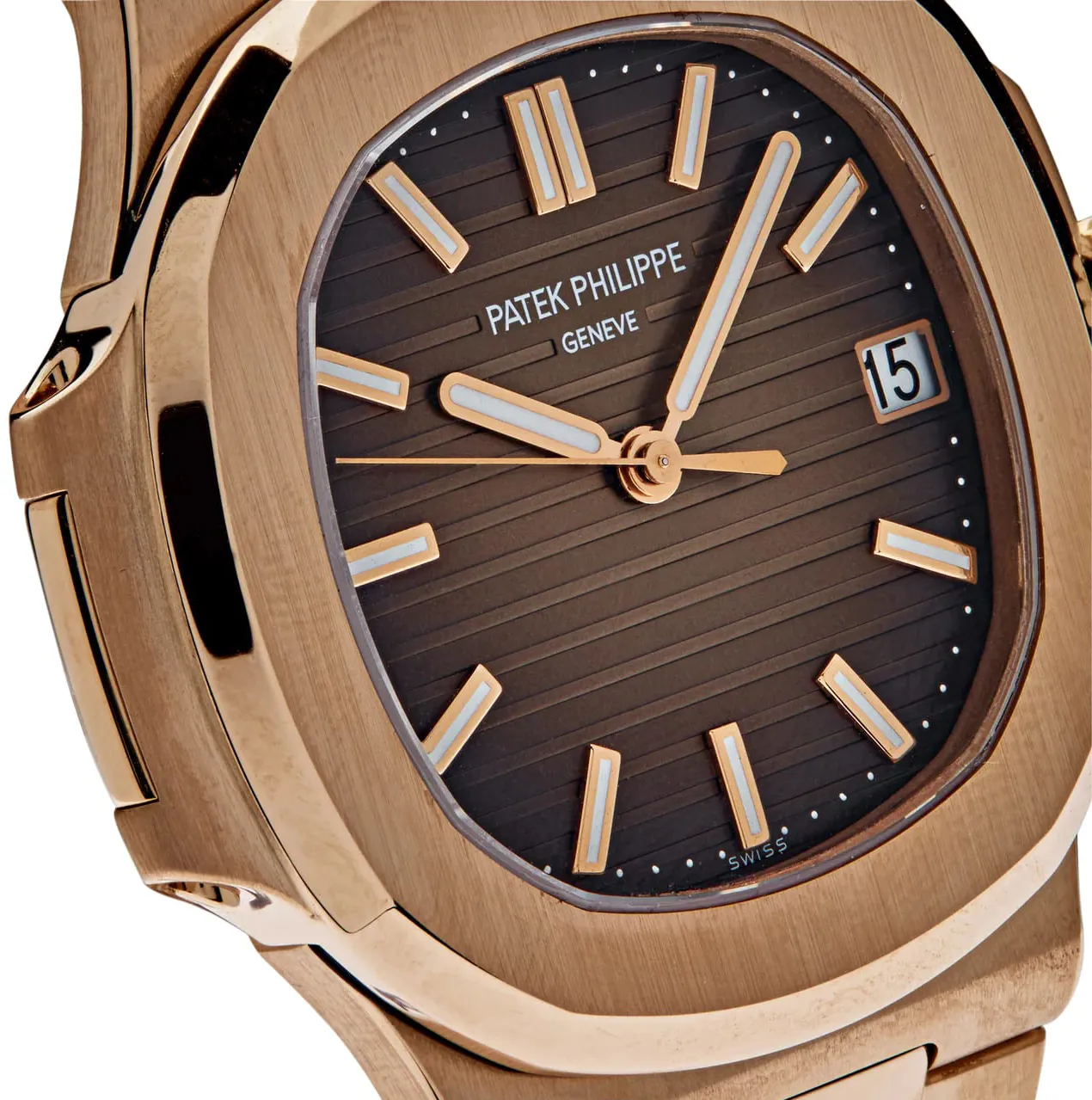 Patek Philippe Nautilus 5711/1R-001 40mm Rose gold Brown 2