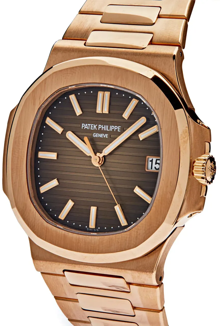 Patek Philippe Nautilus 5711/1R-001 40mm Rose gold Brown 4