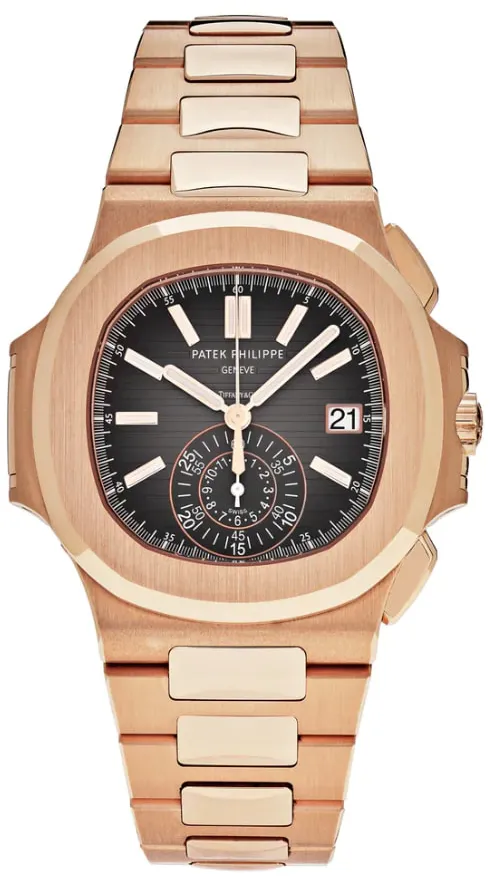 Patek Philippe Nautilus 5980/1R-001 40.5mm Rose gold Black