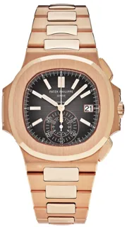 Patek Philippe Nautilus Chronograph Tiffany & Co. 5980/1R-001 Rose gold Black