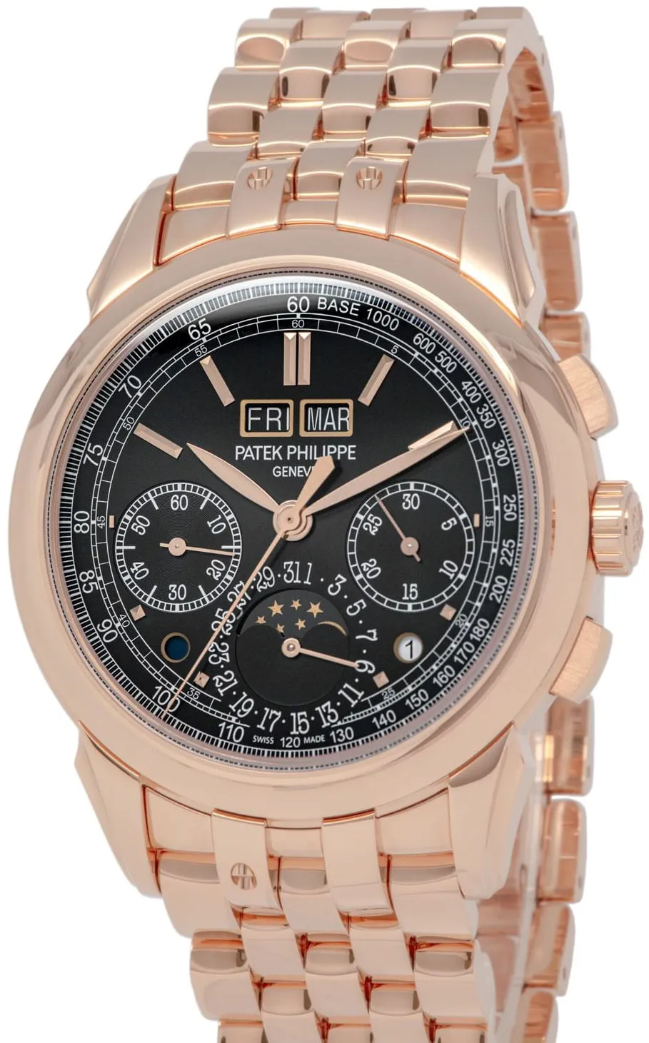 Patek Philippe Perpetual Calendar Chronograph 5270/1R-001 41mm Rose gold Black