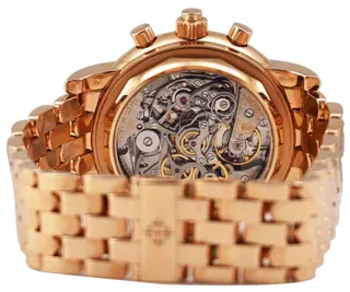 Patek Philippe Perpetual Calendar Split-Seconds Chronograph 5204/1R-001 Rose gold Black