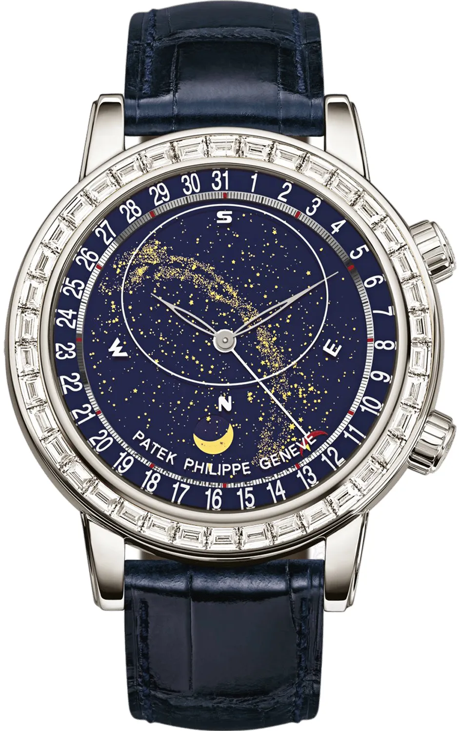 Patek Philippe Grand Complications 6104P-001 44mm Platinum Blue