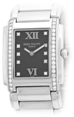 Patek Philippe Twenty~4 4910/10A-001 25.1mm Stainless steel Black