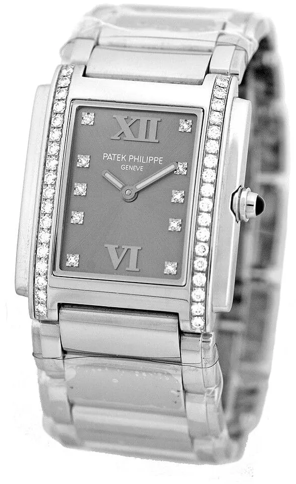 Patek Philippe Twenty~4 4910/10A-010 25.1mm Stainless steel Gray