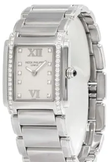 Patek Philippe Twenty~4 4910/10A-011 Stainless steel White