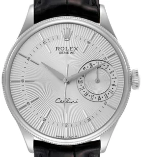 Rolex Cellini 50519-0012 White gold Silver