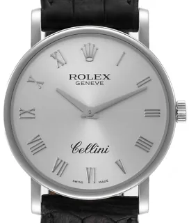 Rolex Cellini 5115 Yellow gold Silver