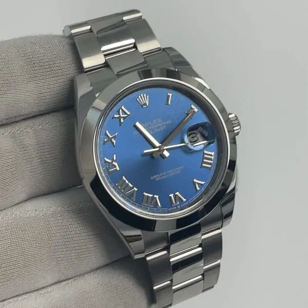 Rolex Datejust 41 126300-0017 41mm Oystersteel Blue