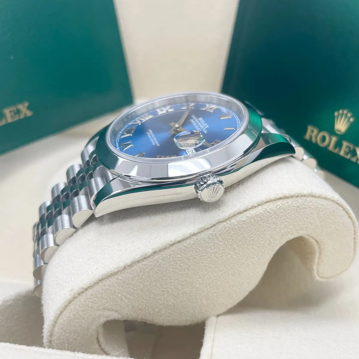 Rolex Datejust 41 126300-0018 41mm Oystersteel Blue 2