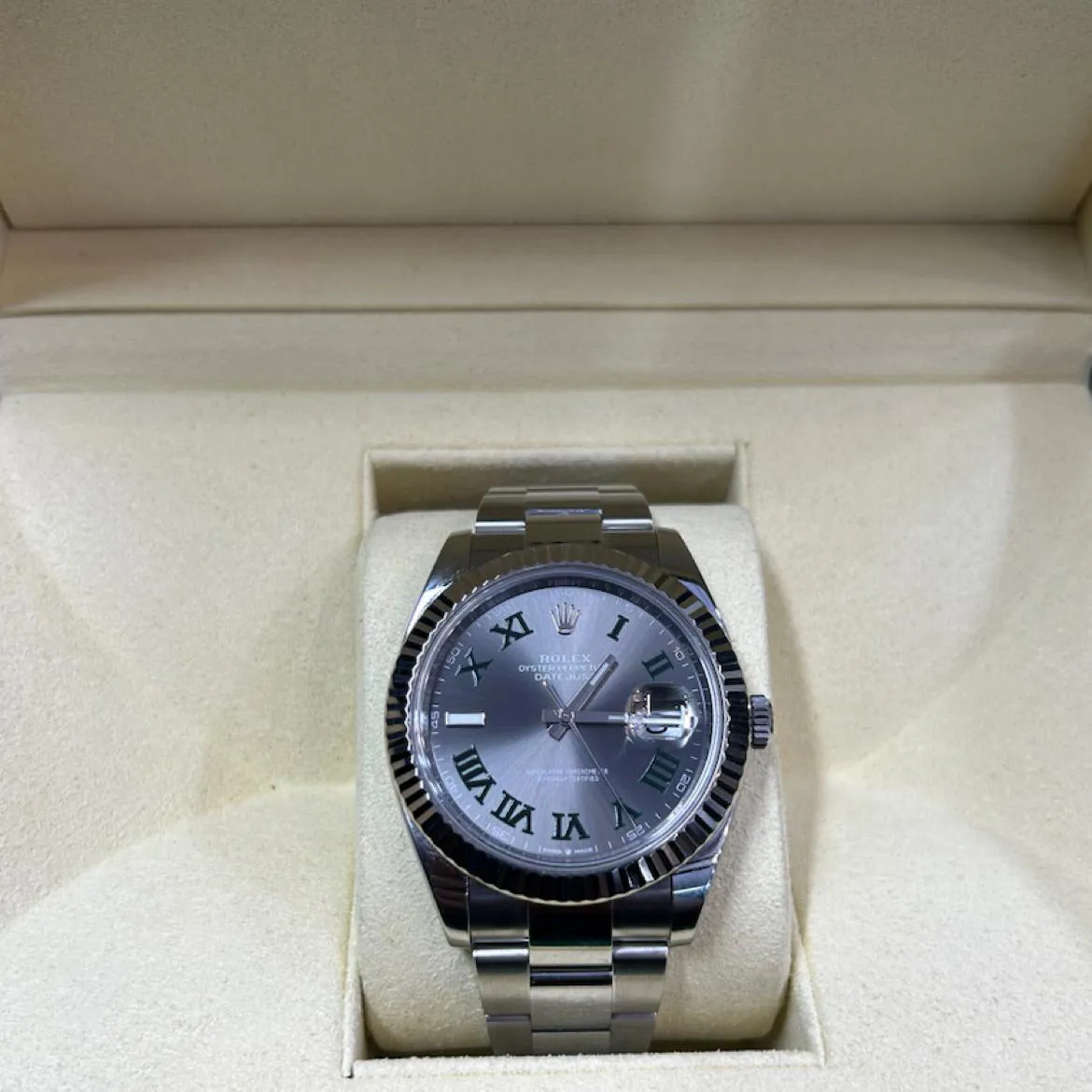 Rolex Datejust 41 126334-0021 41mm White gold and Oystersteel Gray 4