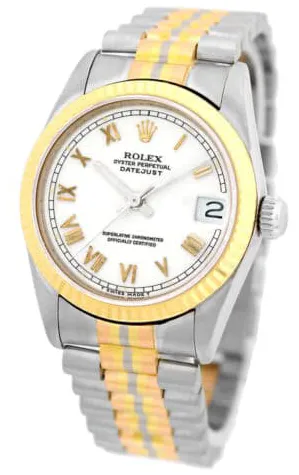 Rolex Datejust 68279B 31mm White gold Rose