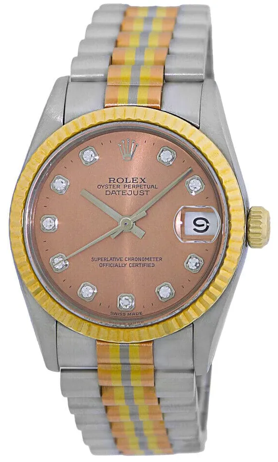 Rolex Datejust 68279B 31mm White gold Rose