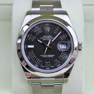 Rolex Datejust II 116300 Stainless steel Black