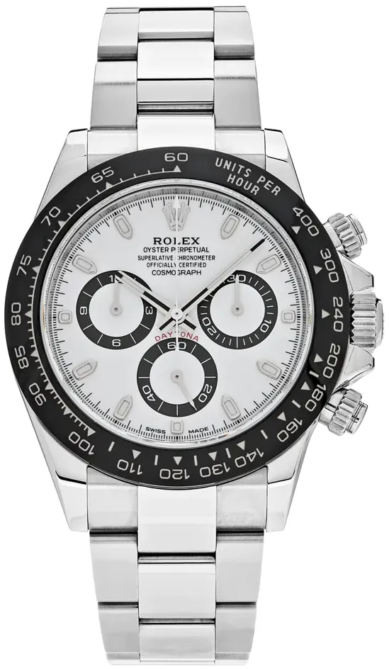 Rolex Daytona 116500LN-0001 40mm Stainless steel White