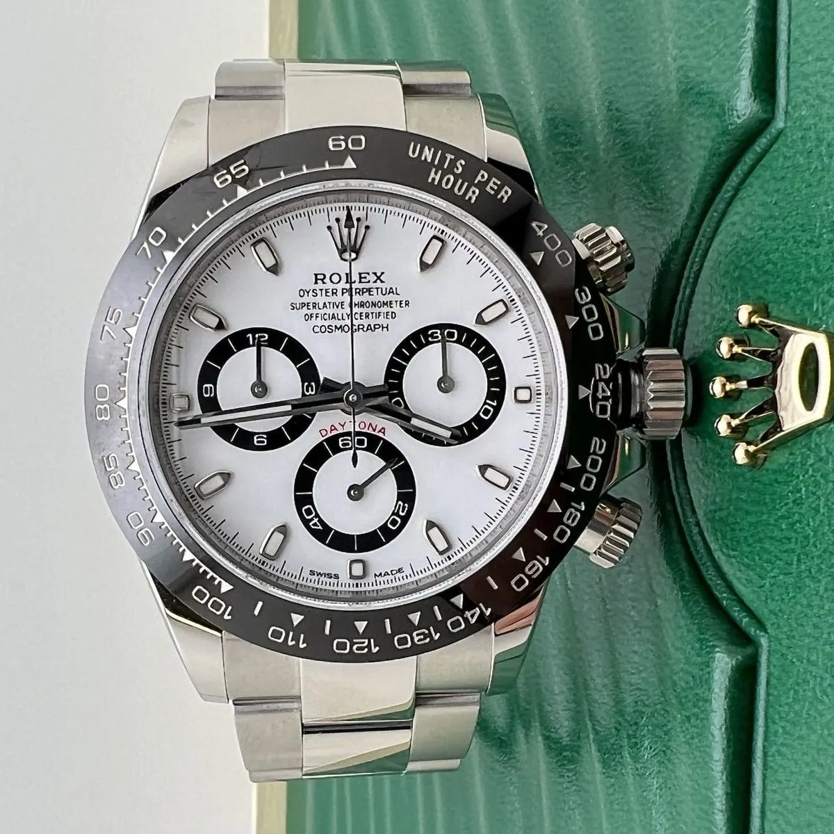 Rolex Daytona 116500LN-0001 40mm Stainless steel White