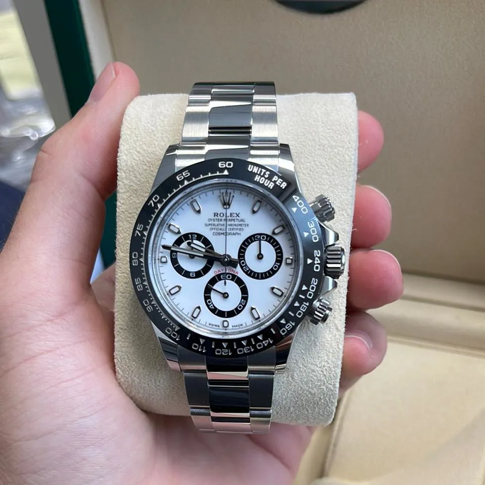 Rolex Daytona 116500LN-0001 40mm Stainless steel White