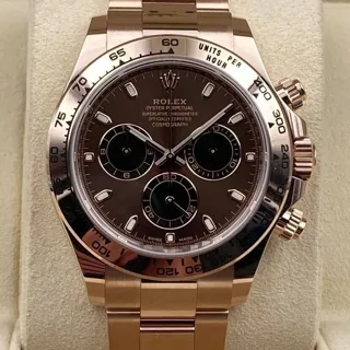 Rolex Daytona 116505-0013 Rose gold Brown