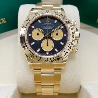 Rolex Oyster Perpetual "Cosmograph Daytona" 116508-0009 Yellow gold Black