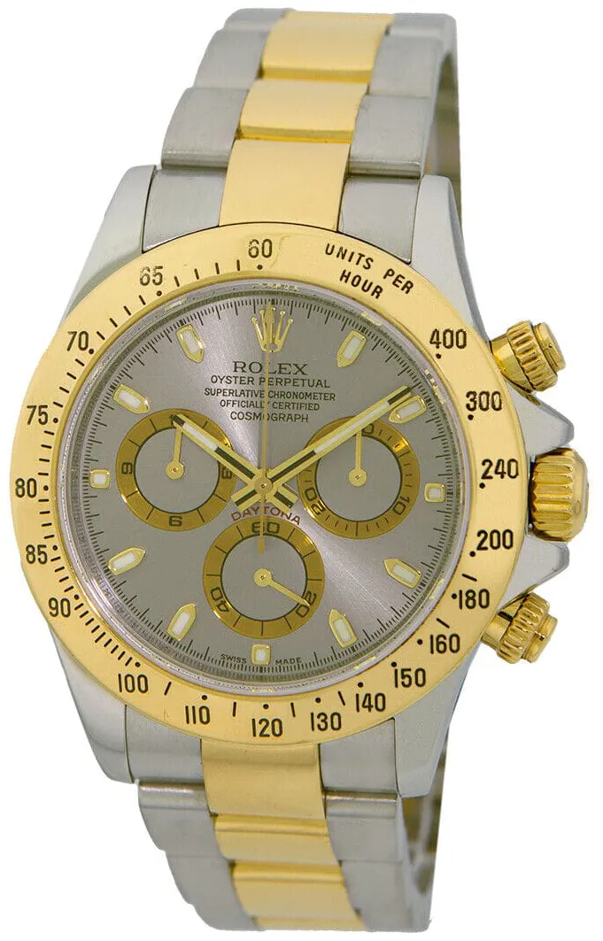 Rolex Daytona 116523-0041 40mm Yellow gold Gray