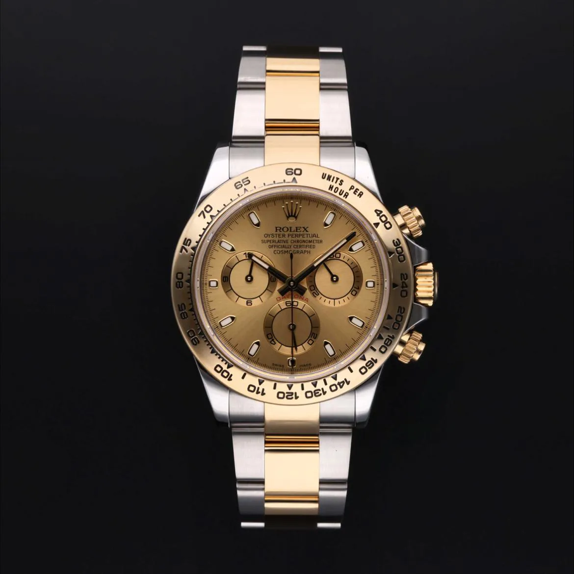 Rolex Daytona 116523-0042 40mm Yellow gold Champagne