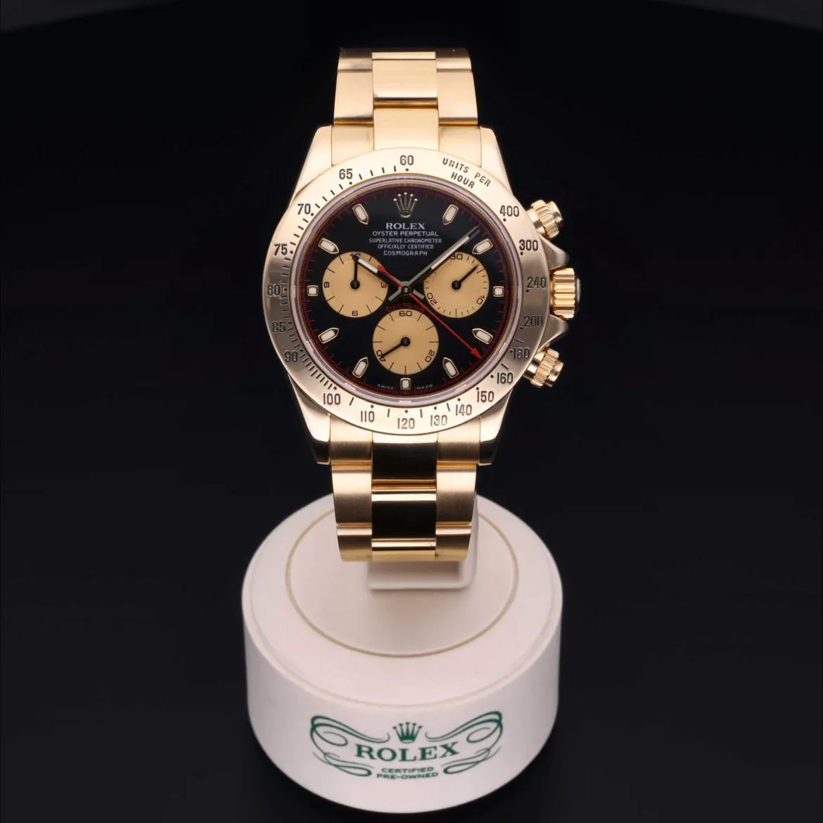 Rolex Daytona 116528-0036 40mm Yellow gold Champagne 1