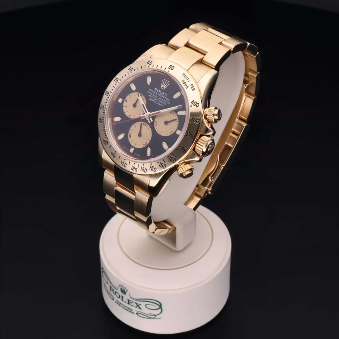 Rolex Daytona 116528-0036 40mm Yellow gold Champagne 2