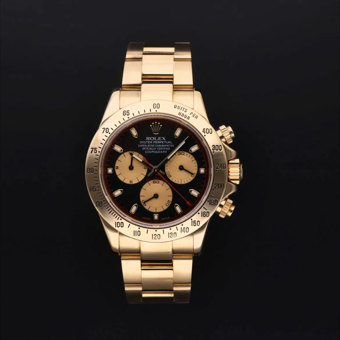 Rolex Daytona 116528-0036 40mm Yellow gold Champagne 3