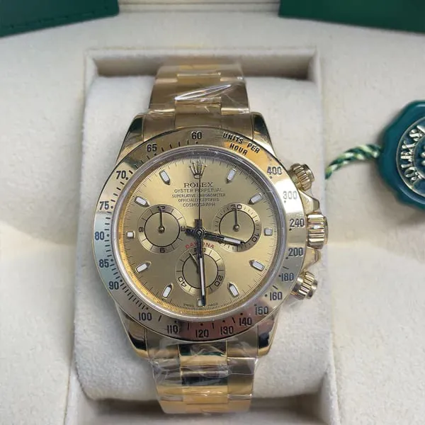 Rolex Daytona 116528-0045 40mm Yellow gold Champagne 2