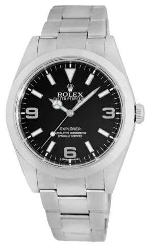 Rolex Explorer 214270-0003 39mm Stainless steel Black