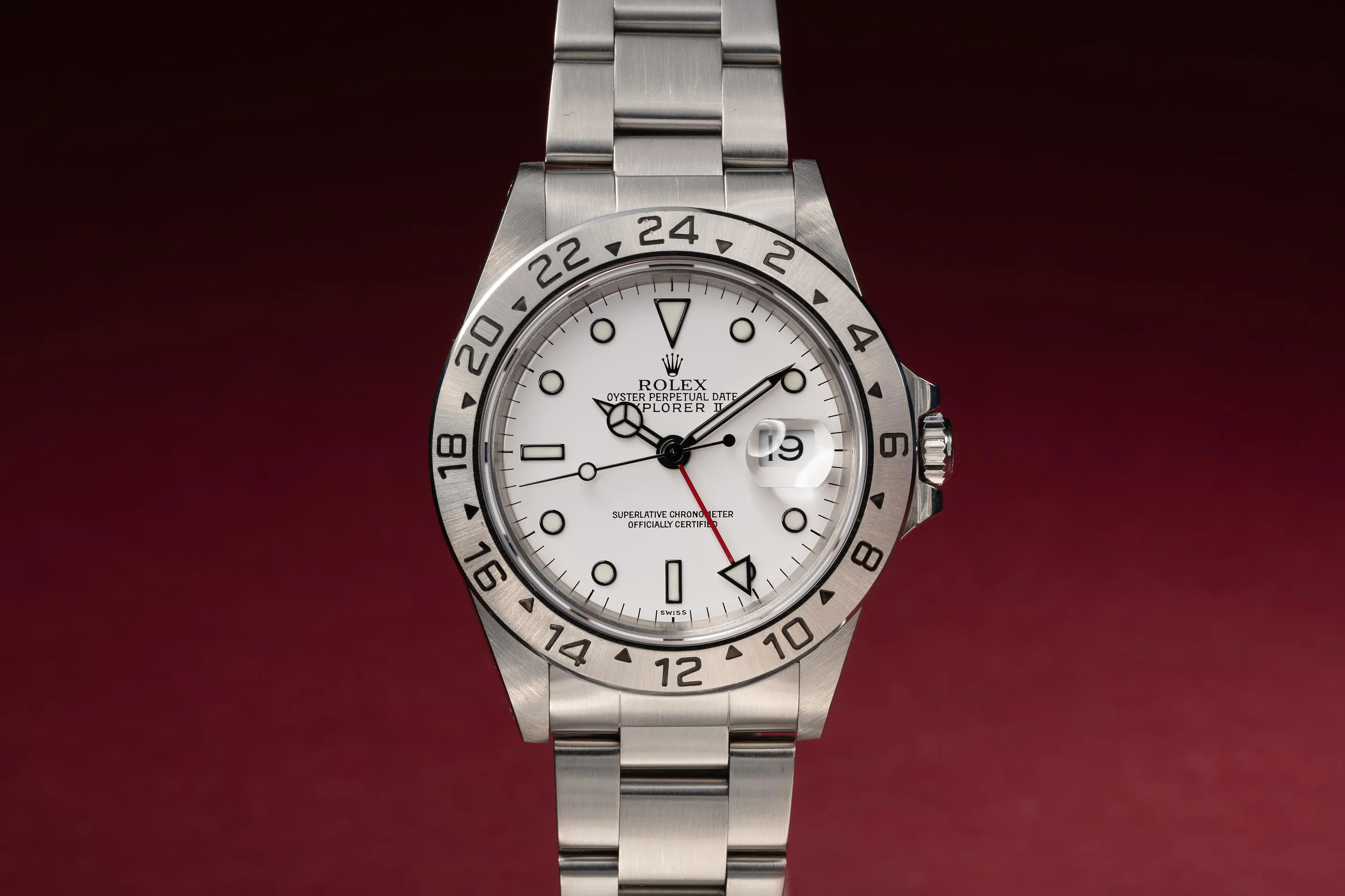 Rolex Explorer II 16570 White