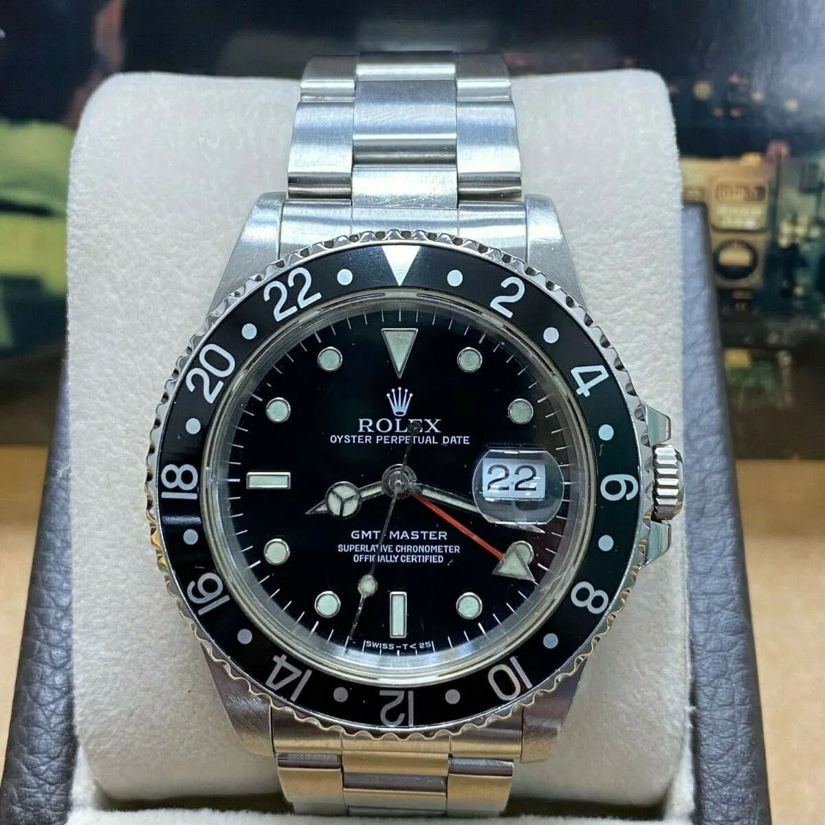 Rolex GMT-Master 16700 40mm Stainless steel Black