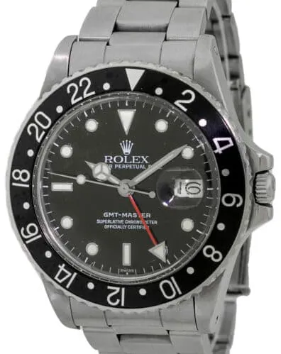 Rolex GMT-Master 16700 40mm Stainless steel Black