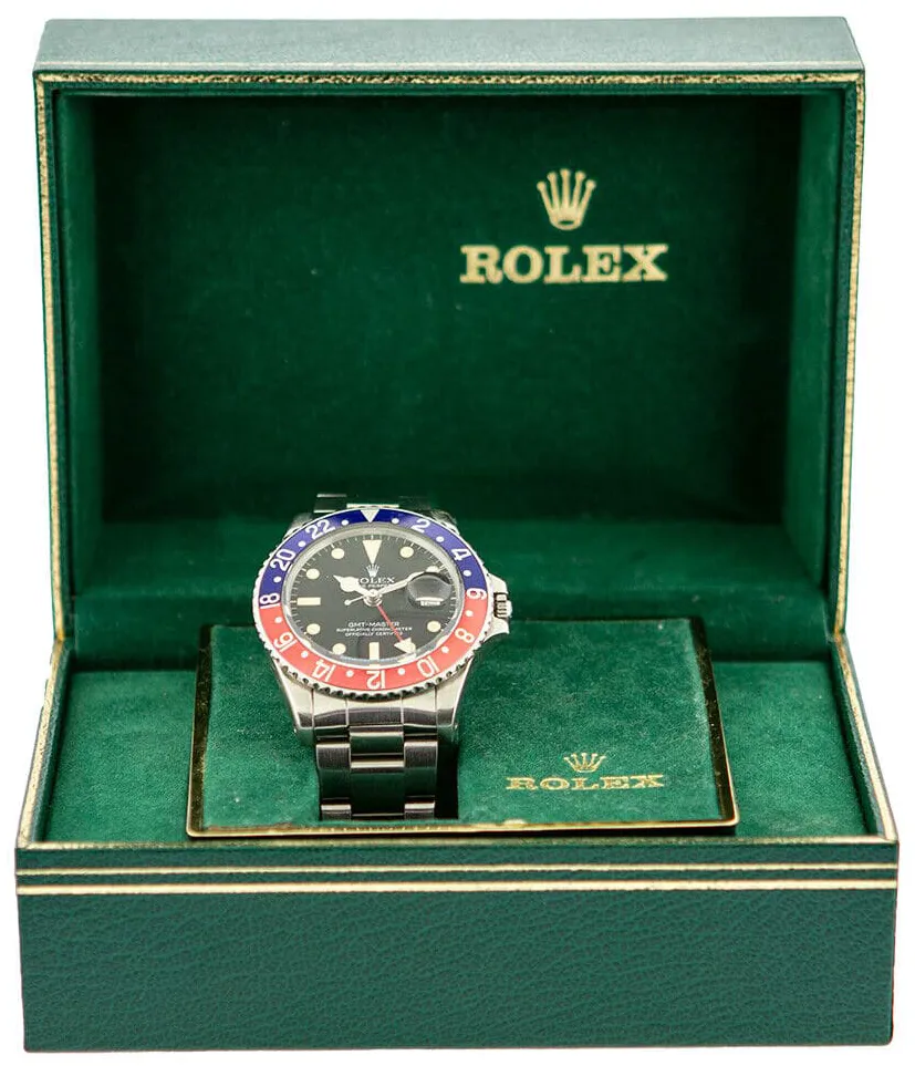 Rolex GMT-Master 16750 40mm Stainless steel Black 2