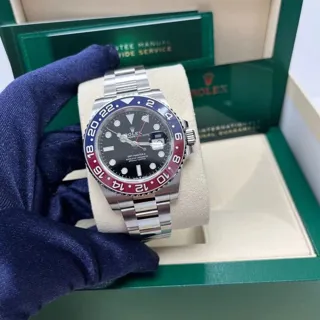 Rolex GMT-Master II 126710BLRO-0002 Stainless steel Black