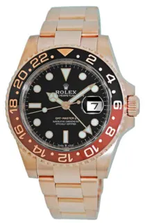 Rolex GMT-Master II 126715 Rose gold Black