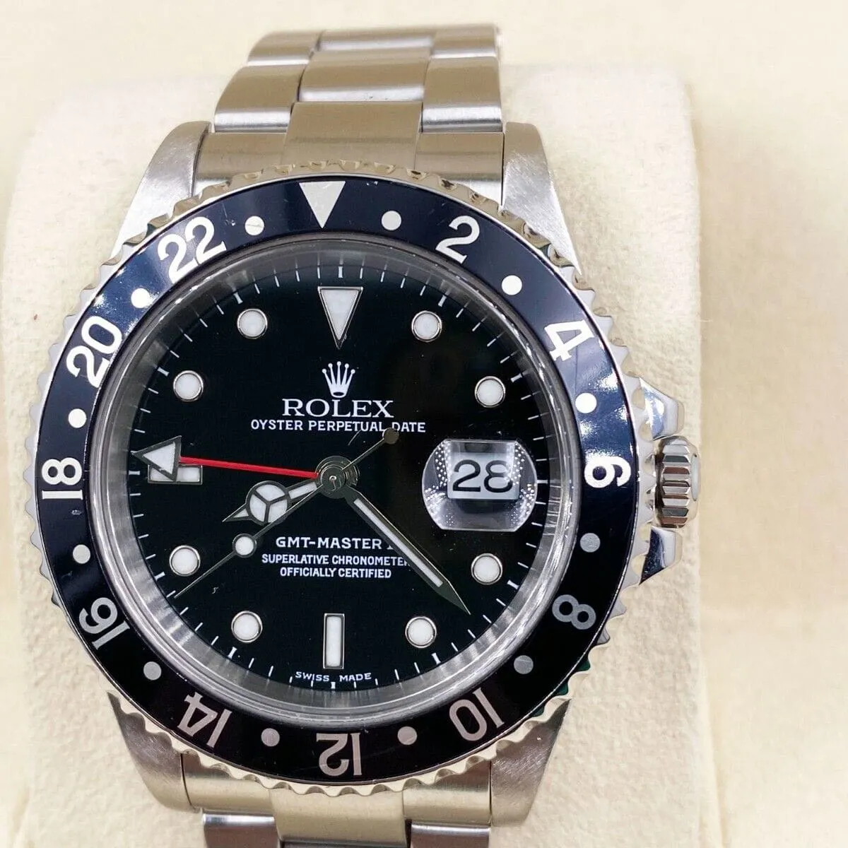 Rolex GMT-Master II 16710 40mm Stainless steel Black