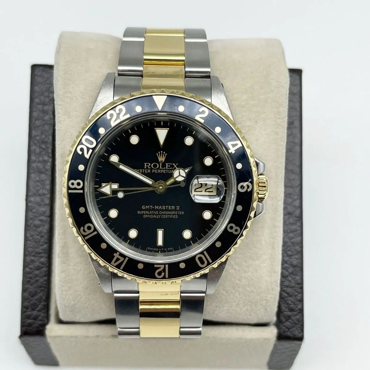 Rolex GMT-Master II 16713 40mm Stainless steel Black