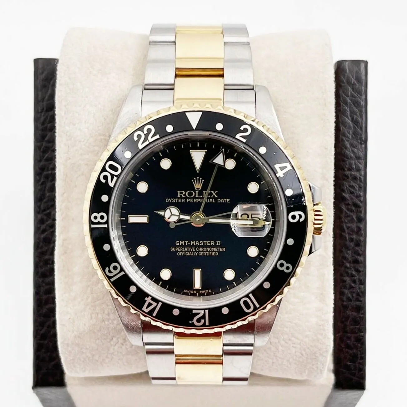 Rolex GMT-Master II 16713 40mm Stainless steel Black 4