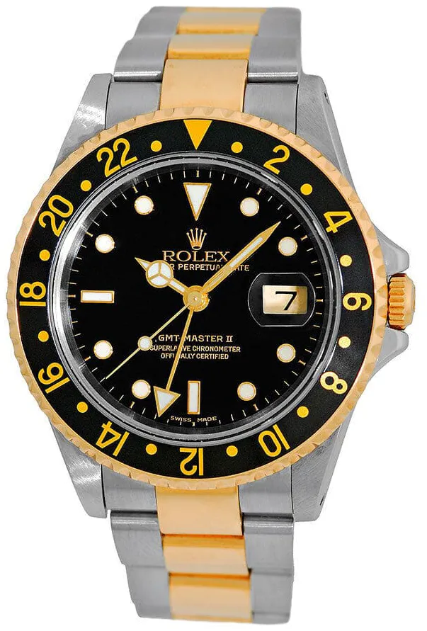 Rolex GMT-Master II 16713 40mm Stainless steel Black