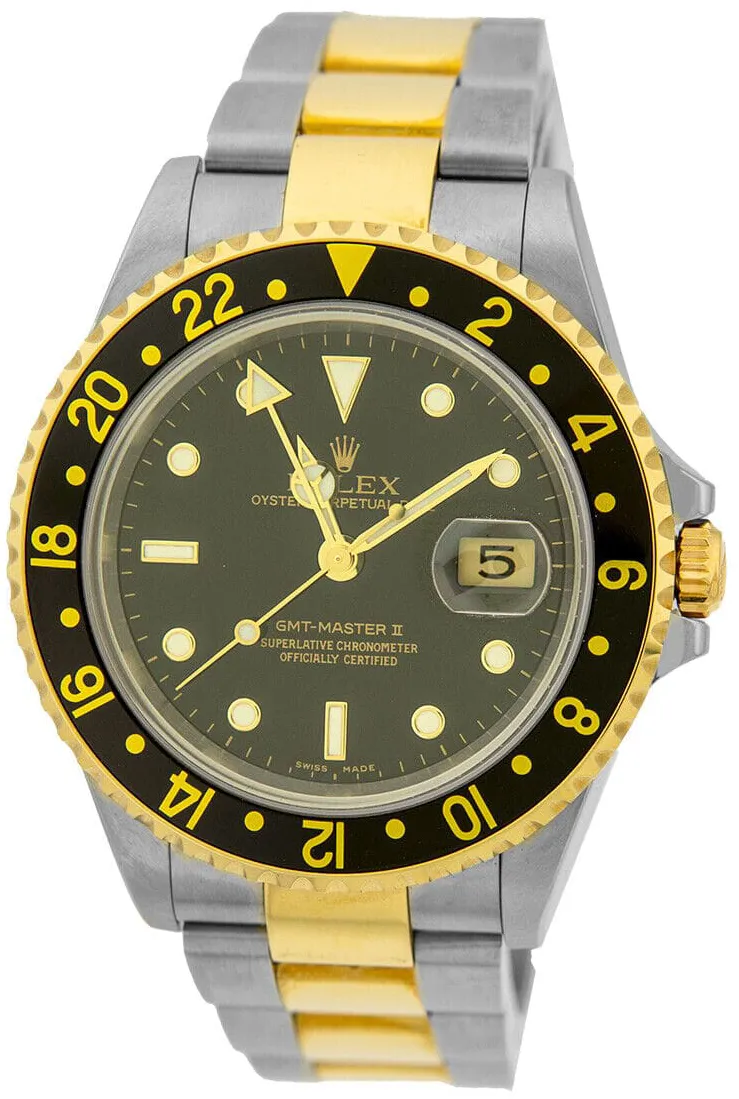 Rolex GMT-Master II 16713 40mm Stainless steel Black