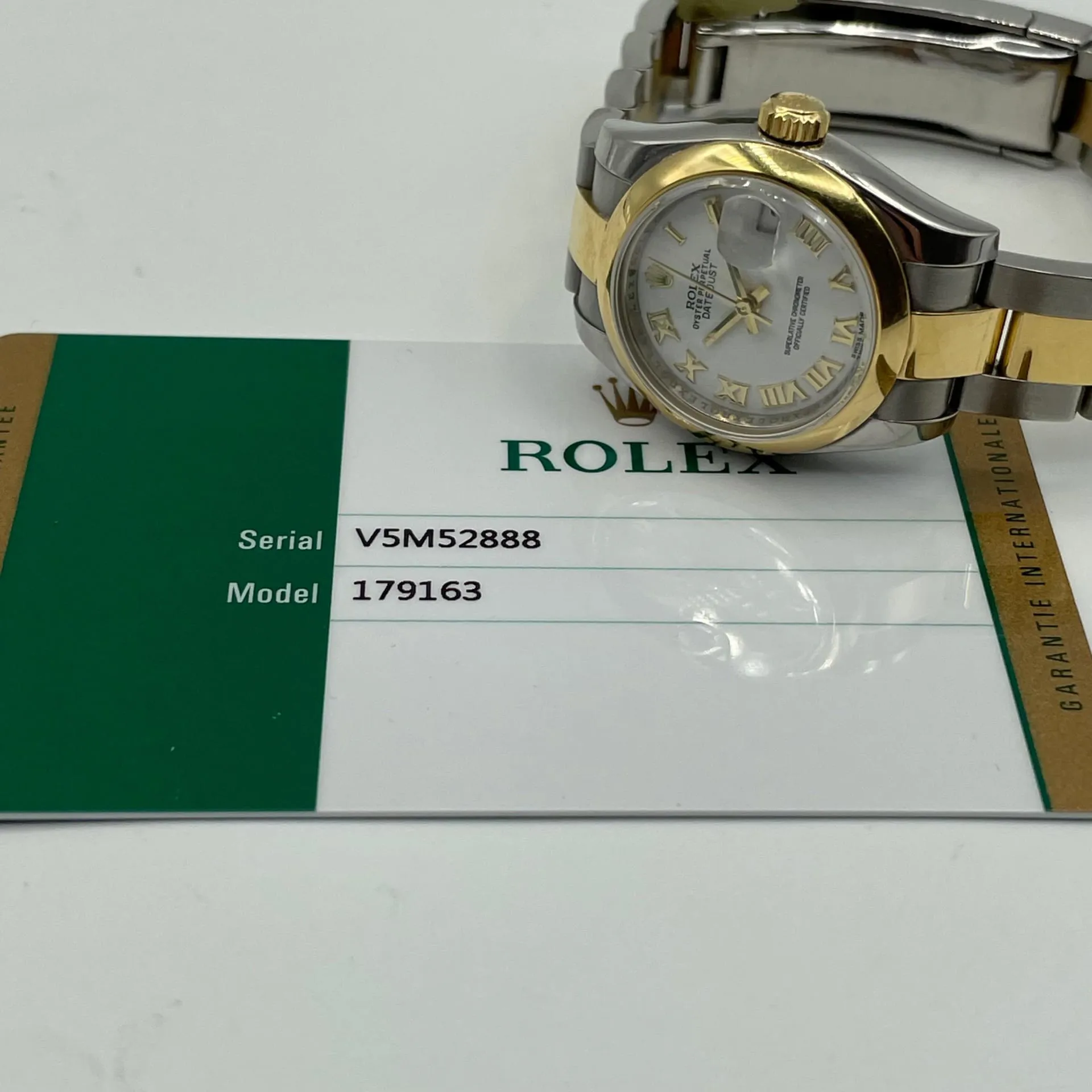 Rolex Lady-Datejust 179163 26mm Stainless steel White 3