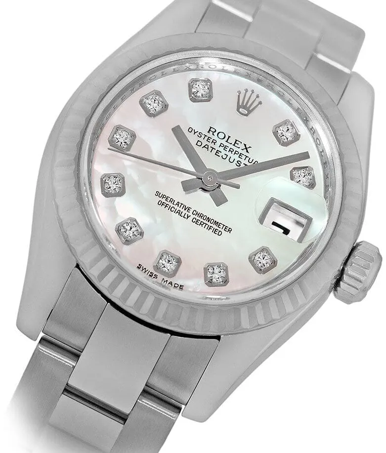 Rolex Lady-Datejust 179174 26mm Stainless steel Tahitian Pearl 3