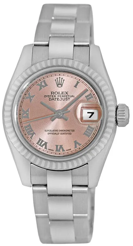 Rolex Lady-Datejust 179174 26mm Stainless steel Rose