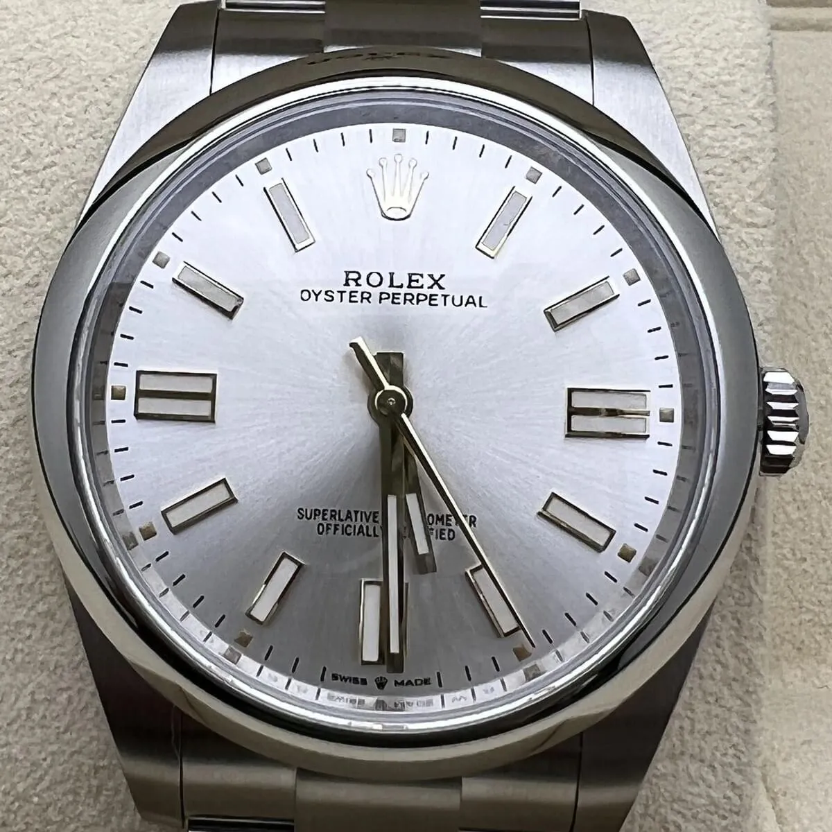 Rolex Oyster Perpetual 124300-0001 41mm Oystersteel Silver