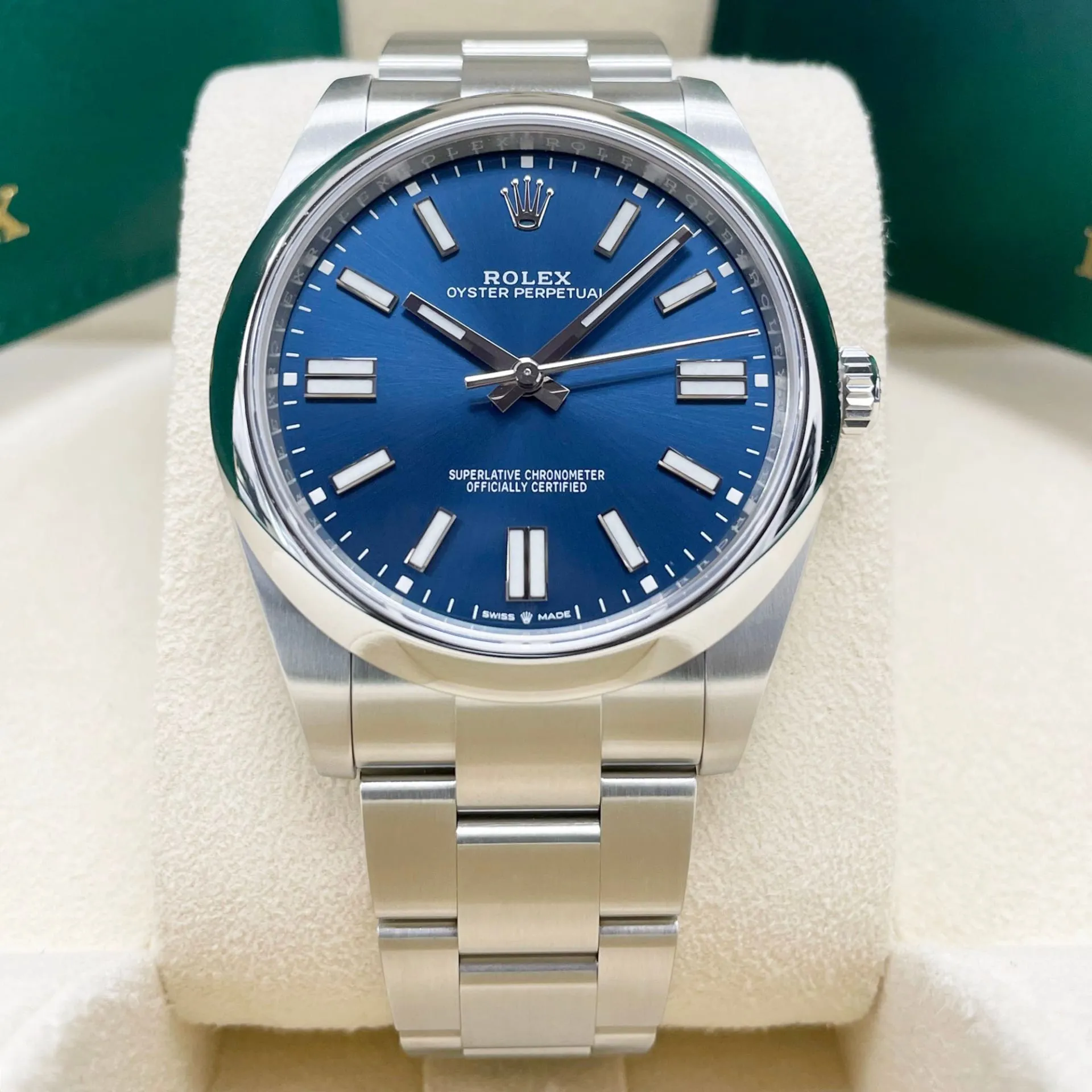 Rolex Oyster Perpetual 124300-0003 41mm Oystersteel Blue