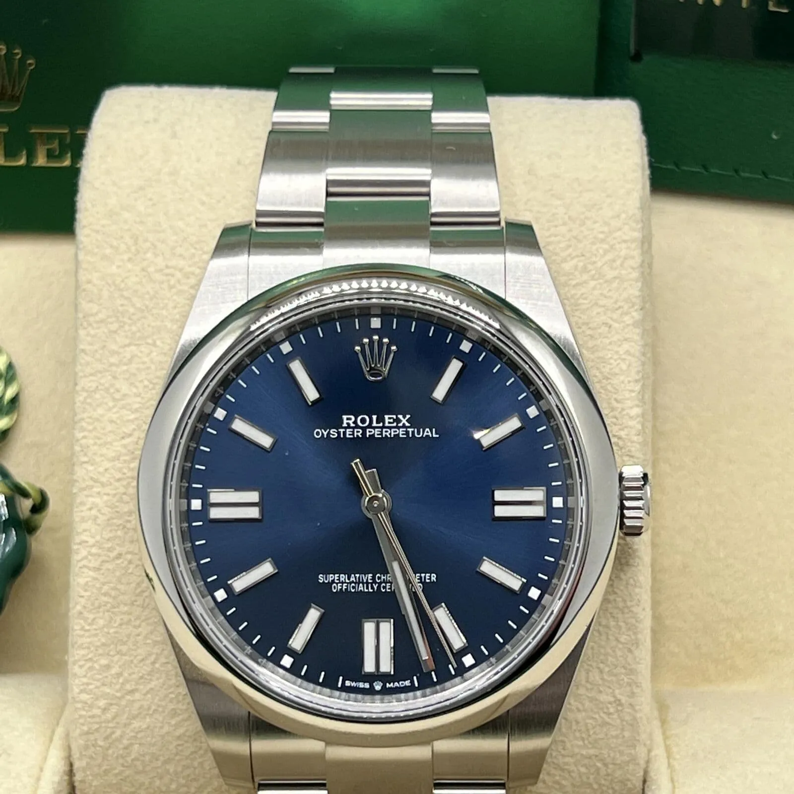 Rolex Oyster Perpetual 124300-0003 41mm Oystersteel Blue