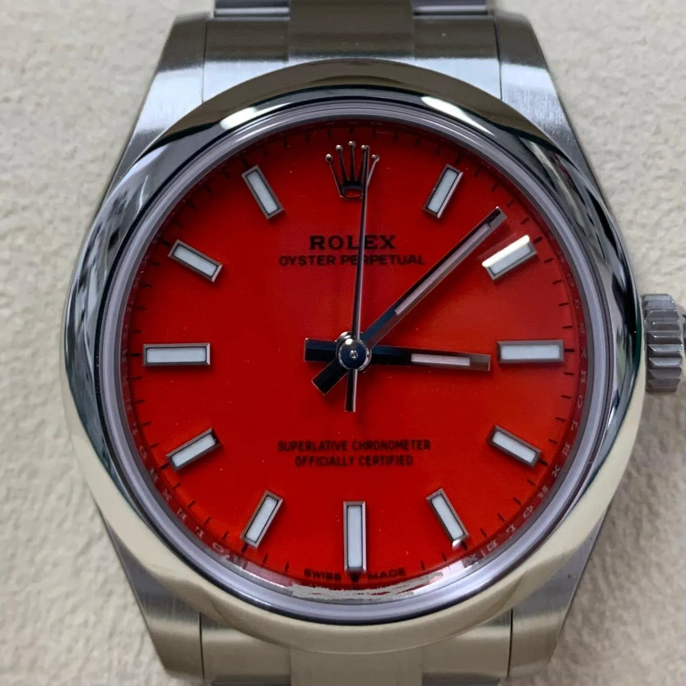 Rolex Oyster Perpetual 277200-0008 31mm Stainless steel Orange 5